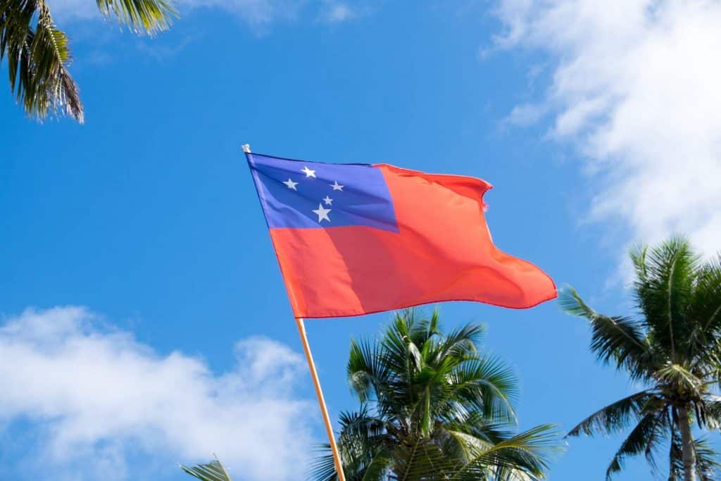 samoa flag - Radio Samoa