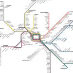 railwork network for Melbourne